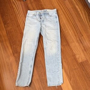 rag & bone Light Blue High Rise Women Jeans